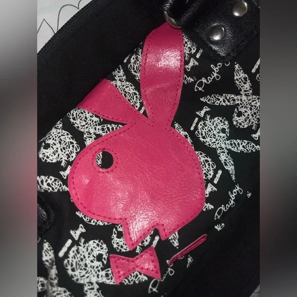 PLAYBOY BUNNY VINTAGE Y2K PLAYBOY BUNNY PURSE / Shoulder bag VERY RARE BAG - Picture 10 of 17